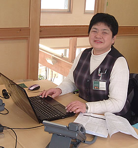 ダンサー兼事務員 植田悦子